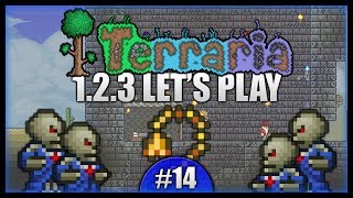 Magic Skeleton Invasion! Escaping The Dungeon! || Let's Play Terraria 1.2.3 [Episode 14]