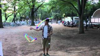 RAINBOW POI by Erik's Poi Toy　レインボーポイ