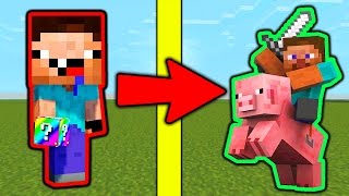 НУБ ПРОТИВ НЕВИДИМКИ В МАЙНКРАФТ 3 ! ТЫ ПРО ИЛИ НУБ ?! ТРОЛЛИНГ НУБИКА  В MINECRAFT !
