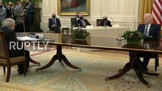 USA: Biden, Trudeau and Obrador meet at WH for first summit in 5 years