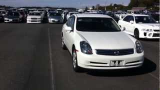 2003 NISSAN SKYLINE PV35, with ultra rare 6-SPEED Manual !!!!!  @ Edward Lees