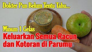 CUKUP 1 GELAS, KELUARKAN SEMUA RACUN DAN KOTORAN DI PARUMU SEJAK TEGUKAN PERTAMA
