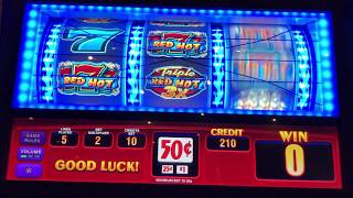 ?Watch These BIG Wins on Triple Red Hot Slot Machine?
