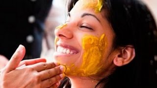 ✿Маска для лица от прыщей✿Маска из куркумы✿