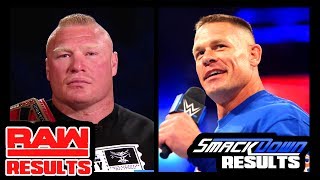 CENA RETURNS! COULD BROCK LOSE? WWE Raw & Smackdown Review (Going In Raw Podcast Ep. 250)