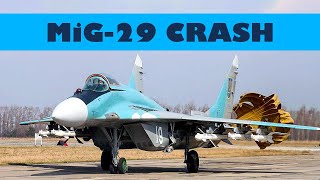 МиГ-29 - аварийная посадка Виктории Мекотовой