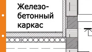 Железобетонный каркас в коттеджном строительстве