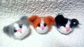Котята - брожечки - вязание крючком