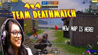 ?PUBG mobile: katehi aatank! 4V4 DEATHMATCH PLUS NEW MAP!#PUBGMOBILE LIVE #318