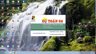 Hướng dẫn cài đặt phần mềm dự toán G8 Fullcrack