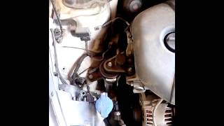 Hyundai elantra 2013 MD стук в двигателе на холодную масло TOYOTA 5W30 в железных банках