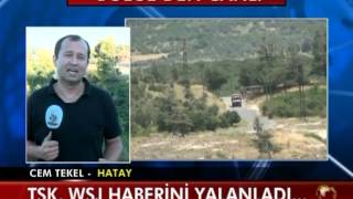 SURİYE SINIRINDAN CANLI YAYIN