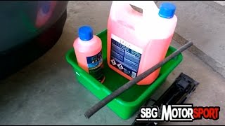 CÓMO CAMBIAR EL ANTICONGELANTE || SBG MOTORSPORT