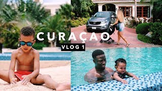 1e vakantie met z'n vieren!?? | CURAÇAO VLOG #1 Paulien Tilstra