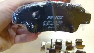 Задние колодки Fenox BP43283 на Honda CRV-3 2.4 166лс
