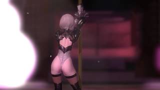 2B pole dance