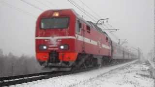 ЭП2К-055 с поездом №67 Абакан - Москва