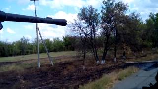 putin's secret war - САУ 2С3 136-й ОМСБр РФ в Новосветловке, Украина