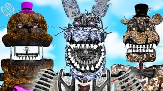 NEW IGNITED NIGHTMARE BONNIE! (Gmod FNAF Sandbox Funny Moments) Garry's Mod