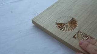 Геометрическая резьба по дереву. Урок 10 (geometric wood carving)