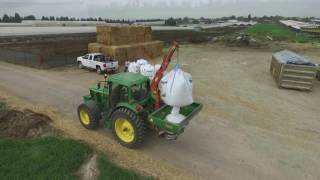 john deere 7320& amazone za-m 1500 fertilizer