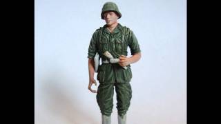 Painting a German SS soldier 1:35 dragon miniature