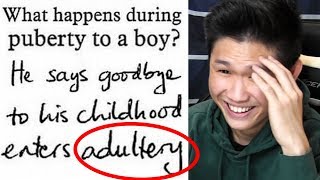 Brilliant Test Answers From Smartass Kids