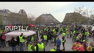 LIVE: Yellow Vests protest for 21st consecutive week