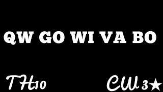 Clash of Clans: QwGoWiVaBo TH10 3★ CW