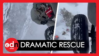 Dramatic Rescue! National Guard Save Three Stranded Climbers from Snow-Covered Arizona Canyon