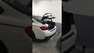 BMW 4 series (F32) with power trunk (1st one in the world)
