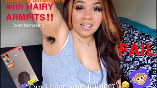 HAIRY ARMPITS MONKEY APP PRANK ULTIMATE FAIL