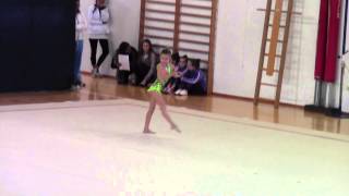 ELISA BADIOLI TORNEO ALLIEVE 2014