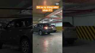 Đỗ xe tự động ghép ngang siêu nhàn (P1) #shorts