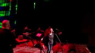 Eleni Vitali rehearsal at Jerusalem Theater Israel אלני ויטלי בחזרה בתאטרון ירושלים