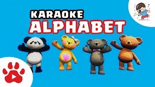 ALPHABET SONG [Karaoke] | DancingBear Teddy in the colourful Easter Egg Village