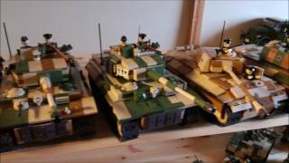 Cobi WW2 Big Moc Collection,Bergepanther,waffenträger,hummel and many more