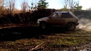 Лужа Subaru Justy