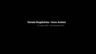 Renata Bogdanska / Irena Anders Piękne Panie i Panowie