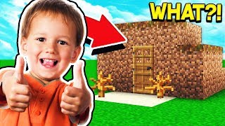A 12 YEAR OLD MADE THIS MINECRAFT MAP!