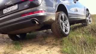 Audi Q7 3.0 TDi vs Nissan Pathfinder R51 2.5 TDi - 4x4 Off Road test