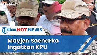 Sempat Singgung Gibran, Orasi Mayjen Soenarko Ingatkan KPU
