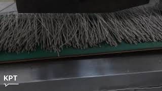 Abrasive Filament Strip Brush Machine