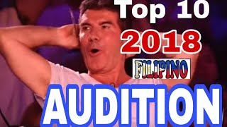 TOP 10  FILIPINO  JOINING INTERNATIONAL SINGING COMPETITION 2018 (PART 1)