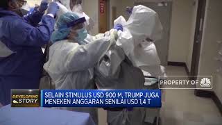 Akhirnya Trump Tanda Tangani Stimulus Fiskal USD 2,3 Triliun