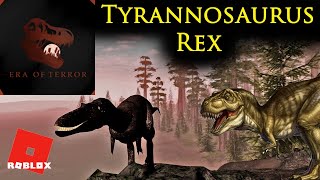 Era of Terror - Roblox Dinosaur Game - First Gameplay