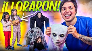 HICE LLORAR A MIS HERMANITAS CON ESTA BROMA DE TERROR !!