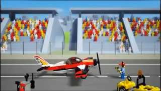 Lego City | Lego 60019 | STUNT PLANE | Lego 3D Review
