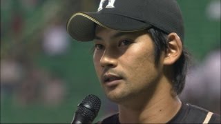 2打席連続HRの活躍 鵜久森がヒーロー 2012.07.26 H-F