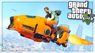 GTA 5 HOVER BIKE! (GTA 5 Mods)